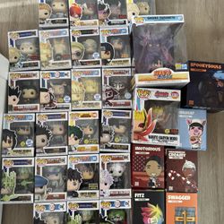 Funko Pops and Youtooz Lot