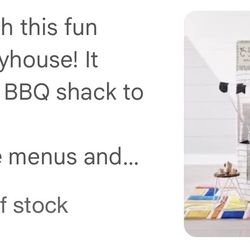 NEW: Snack Shack And 2 Banners Set Age 3+