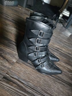 Strange Cvlt Coven boots Black