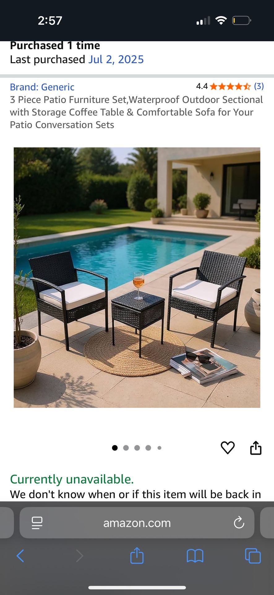Patio Set 
