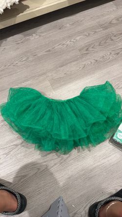 Green Tulle Tutu Skirt