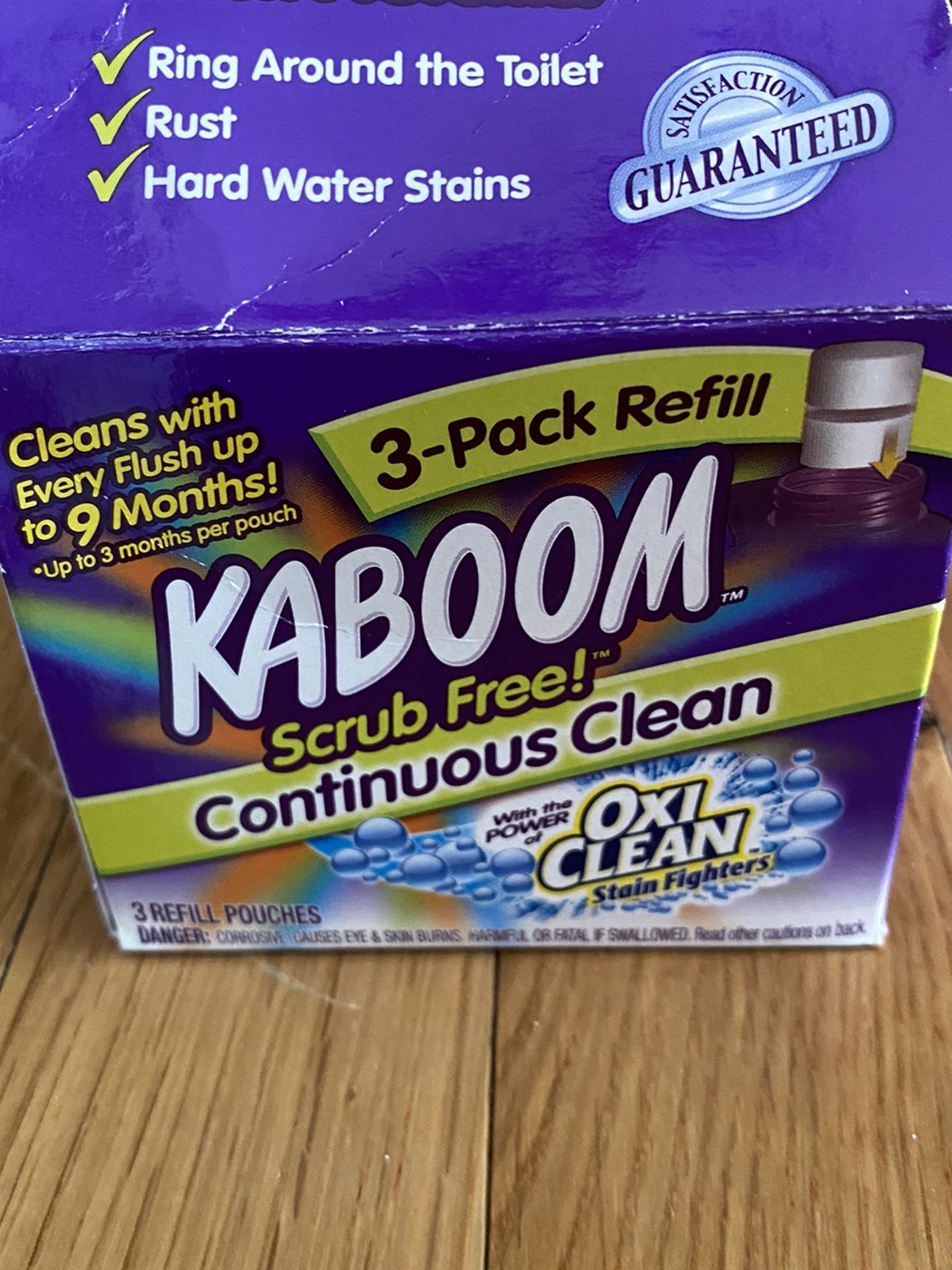 Kaboom 3 Pack Refill Toilet Cleaner