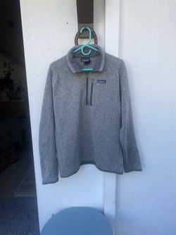 Men's Patagonia Better Sweater Quarter Zip Up Fleece Jacket (Large