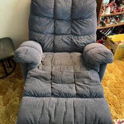 Blue Recliner Chair
