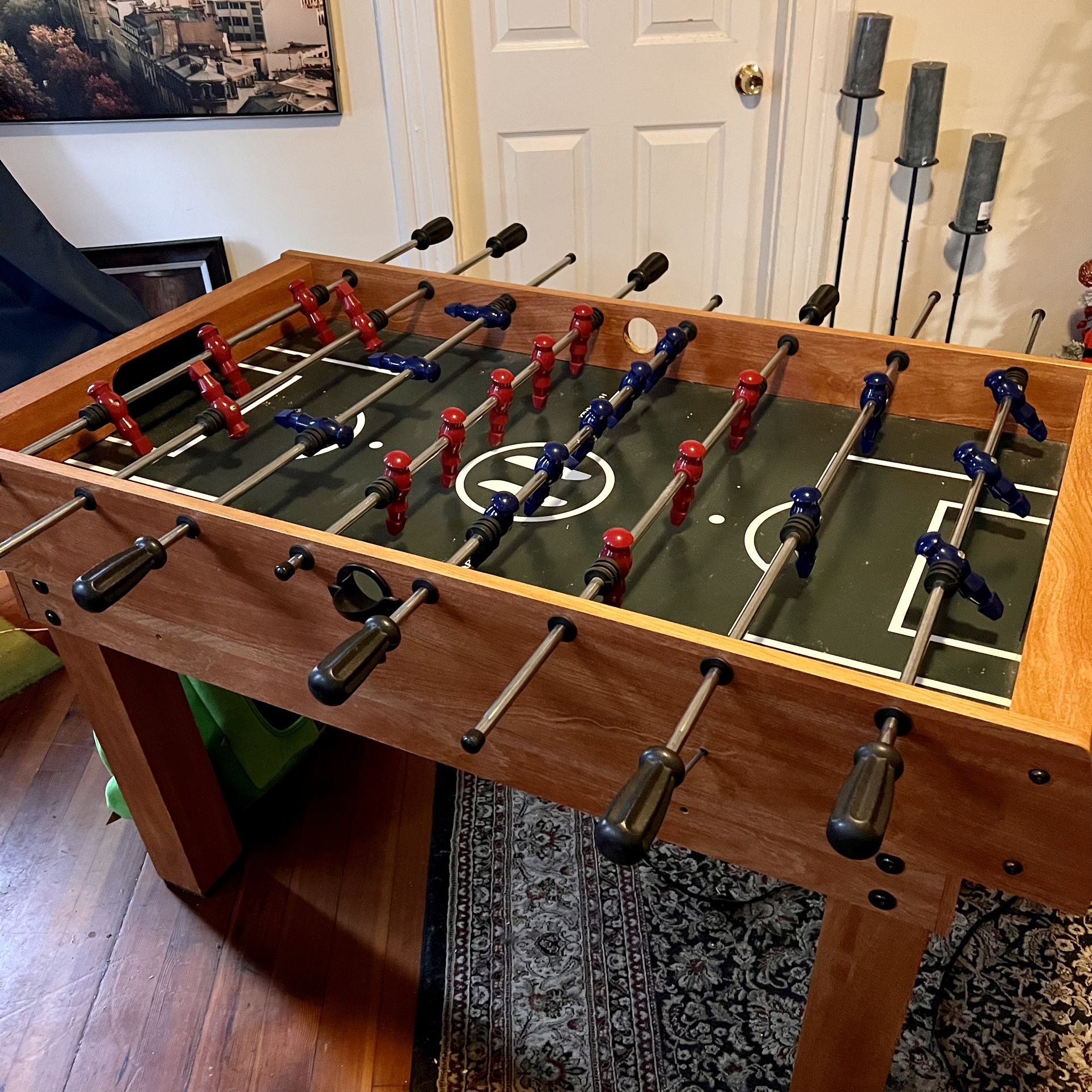 Mini Soccer Game Becomes a Pool Table