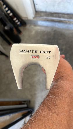 Golf putter white hot # 7 xg. Rh