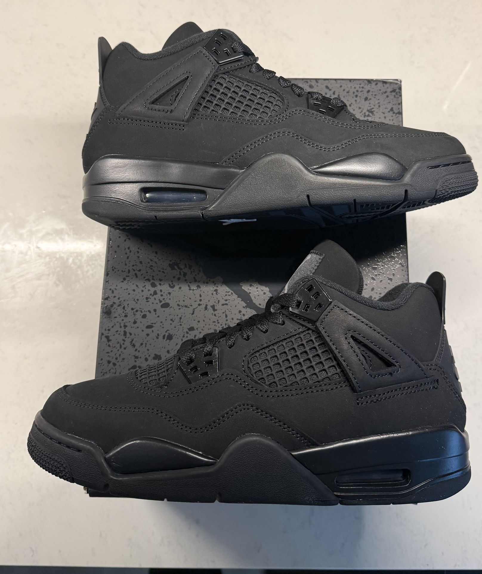 Brand New Jordan 4 Black Cat Size 6.5Y Grade school