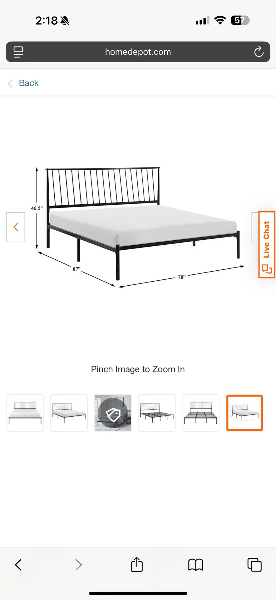 King Size Bed And Mattress