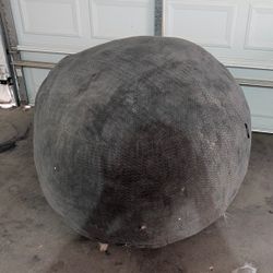 Jumbo Gray Bean Bag