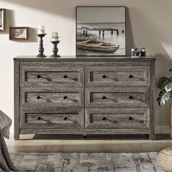VanAcc 6 Drawer Dresser
