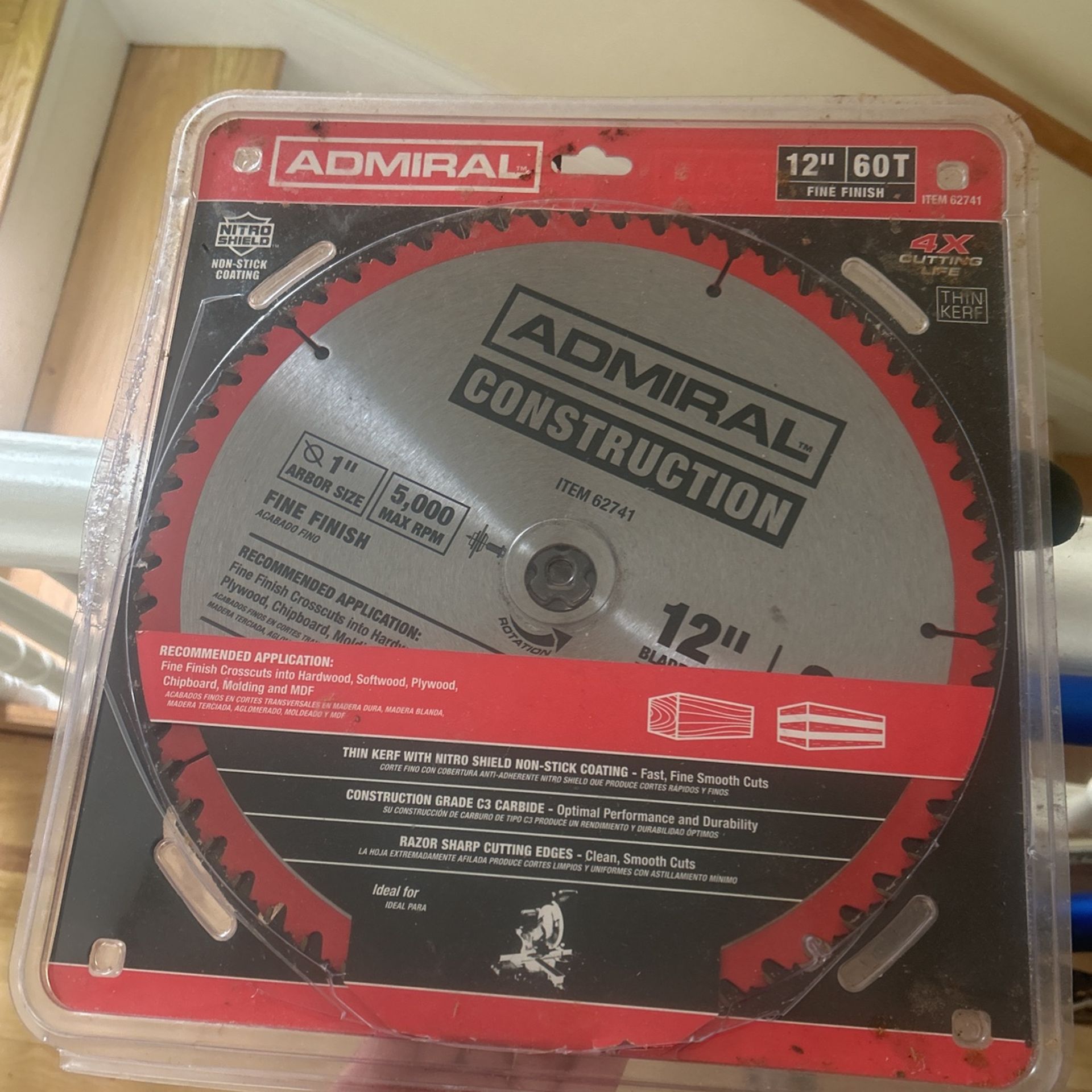 Admiral Circular Saw Blade 60 Tooth