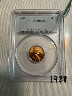 PENNY slabs- assorted years/ grades