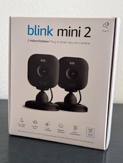 Blink Mini 2 Security Camera 2-Pack