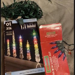 Christmas Lights Lot Perfect For In-outdoors 