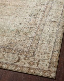 Loloi Margot Collection MAT-01 Antique/Sage 8'-6" x 11'-6" Area Rug feat. CloudPile, No-Shed Easy Clean Large Patterned Area Rug