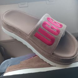 UGG slides, Brand New. Never been used. 