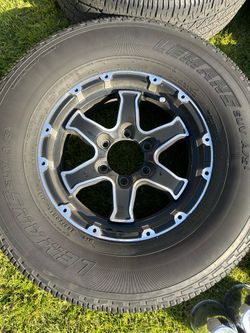 16” 6 lug wheels and tires