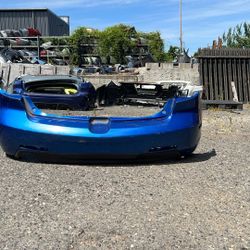 2004 To 2006 Mazda 3 Rear Bumper #B597 MA1100 173 