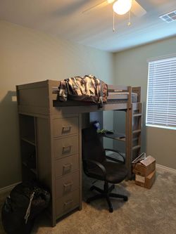 Bump beds with desk