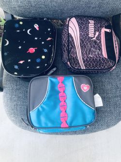 3 good condition lunch bags for boys or girls! All for $10