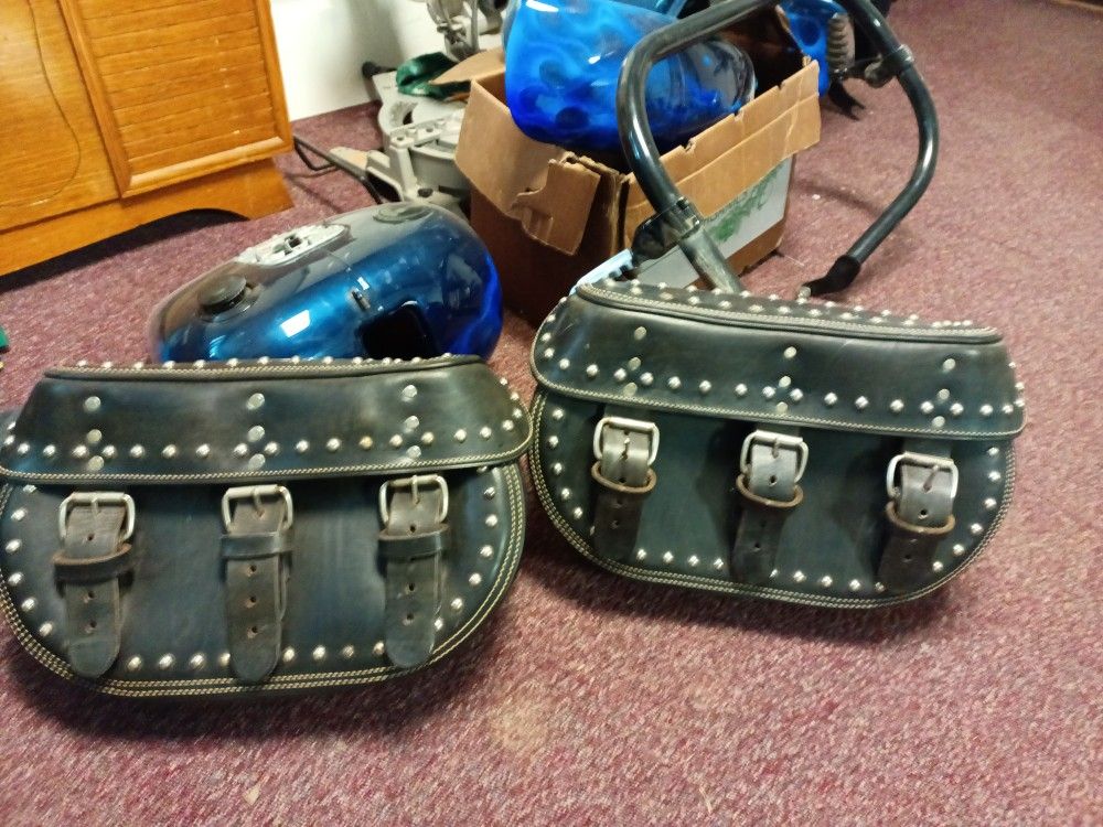 Leather Saddlebags