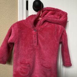 18 months baby girl’s hot pink Fleece hoodie
