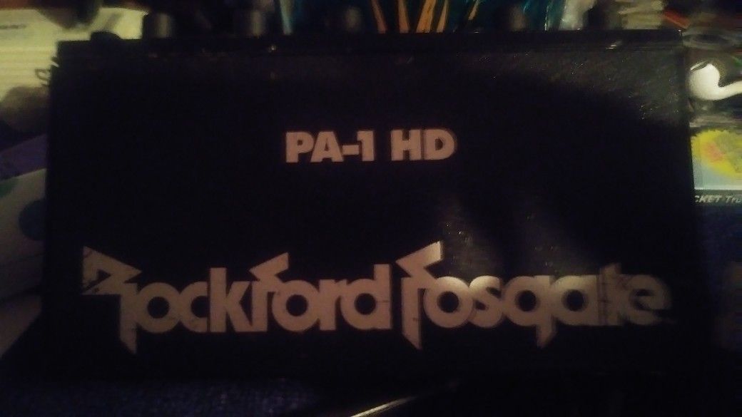 Rockford Fosgate preamp PA-1 HD