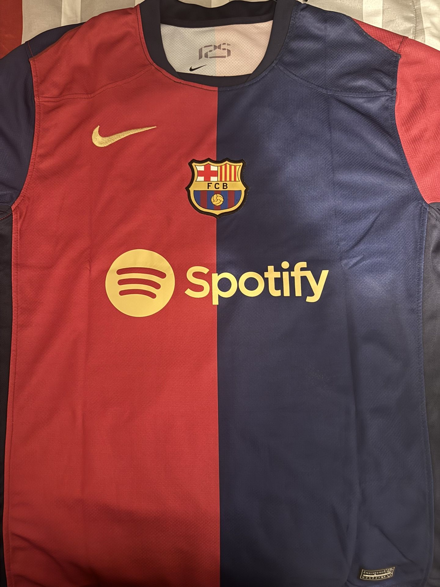 Barcelona jersey With Custom Name “Manuel”
