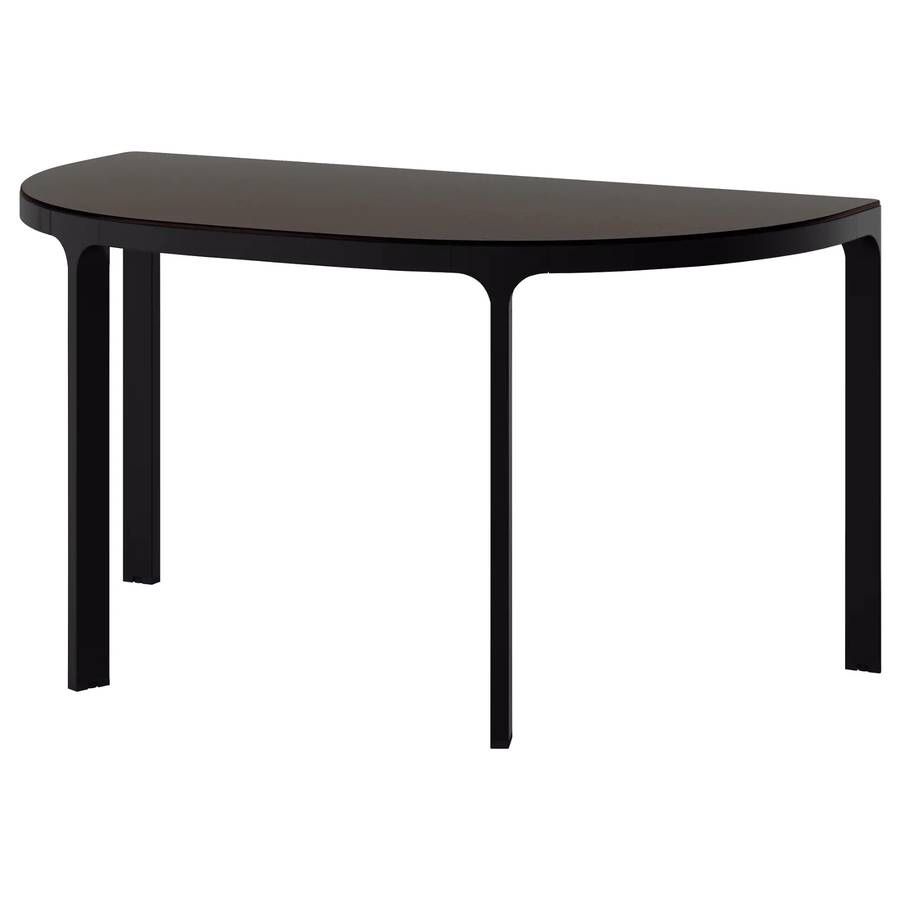 Bekant half round desk deals