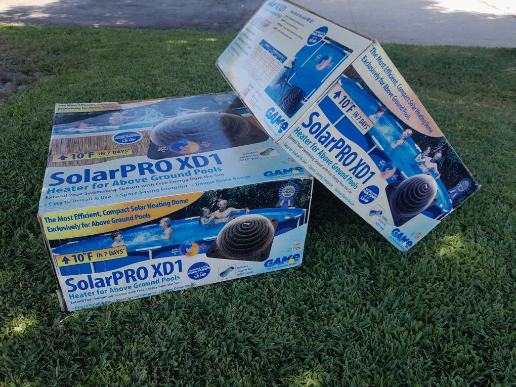 Solar Dome Pool Heater - Lightly Used - Including Box