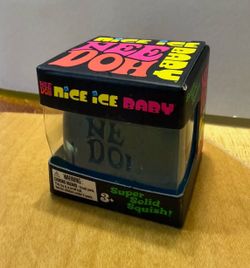 Needoh nice ice cube nice cube baby blue squishie