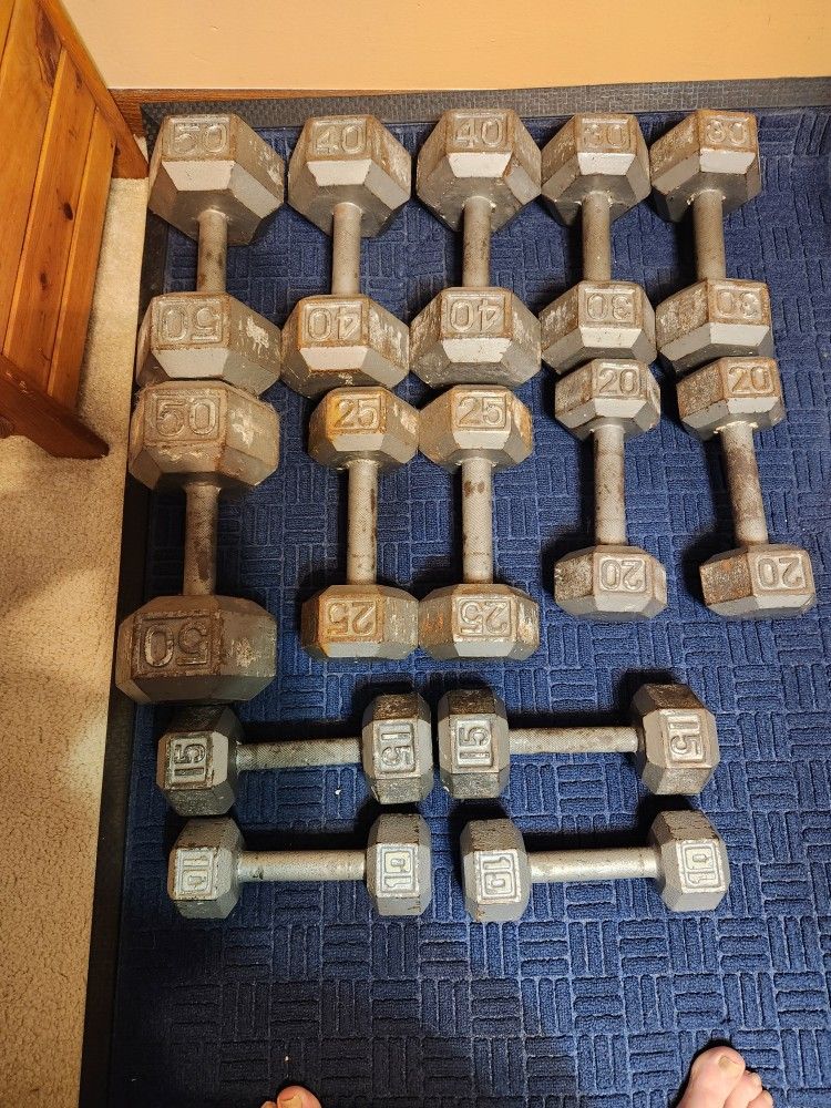 Dumbbells..