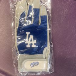 Kid Dodgers Batting Gloves