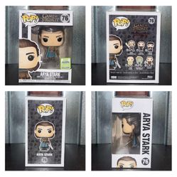 Funko Pop TV GAME OF THRONES Arya Stark Exclusive 