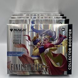 Magic The Gathering MTG Final Fantasy Collector Booster Omega Box