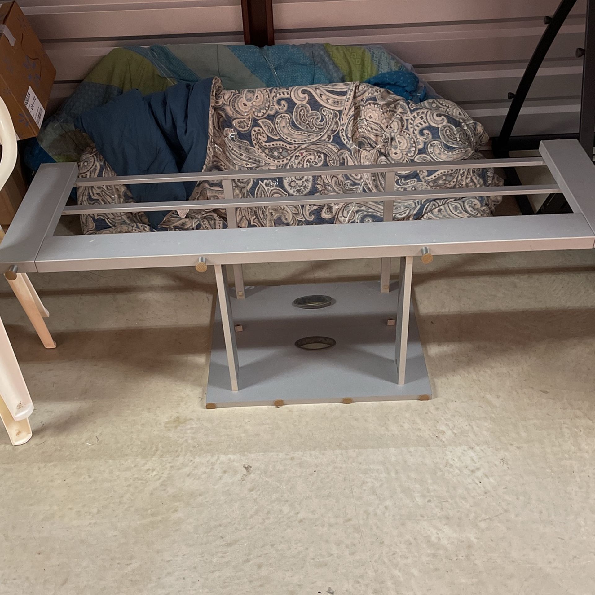 Tv Stand For up to 70 Inch TV. With 3 Glass Shelves