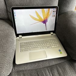 HP Envy Touchscreen Laptop – 17.3” Display, Intel Core i7, 12GB RAM 1TB HDD