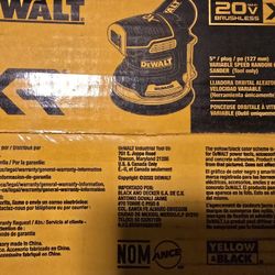 DEWALT
20V MAX XR Cordless
Brushless 5 in. Random Orbital
Sander (Tool Only)
