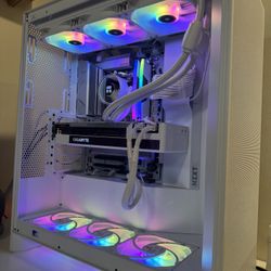 🔥 High-End White AM5 Gaming PC – RTX 3080 | Ryzen 5 7600 | 32GB DDR5 🔥