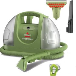 BISSEL The Little Green Machine ONE USE! (Carpet, Upholstery, Car Cleaner)