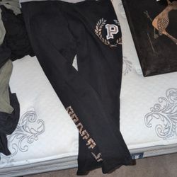 Victoria's Secret Pink Bling Leggings Rare Size Large