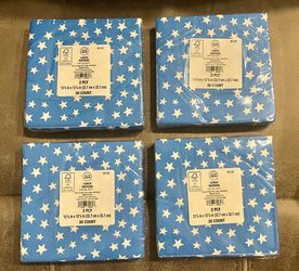 4 packs of 4th of July napkins