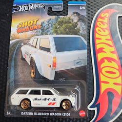Hot Wheels Silverline Hot Wagons Datsun Bluebird 510