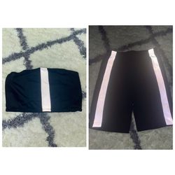 Flash Reflective Top and Short Set