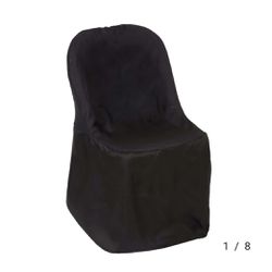 New Black Chair Covers $2 Each 
