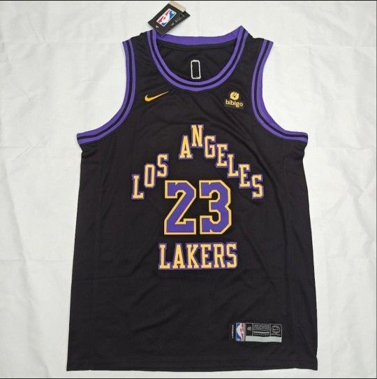 LeBron James City Edition Jersey LA Lakers Brand NEW Sizes Small Medium & Large