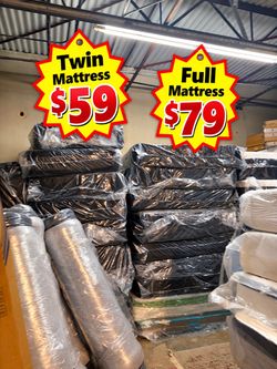Twin and Full Mattresses – Starting at $59