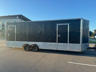 Enclosed Trailer 8.5x24 with AC and TITLE