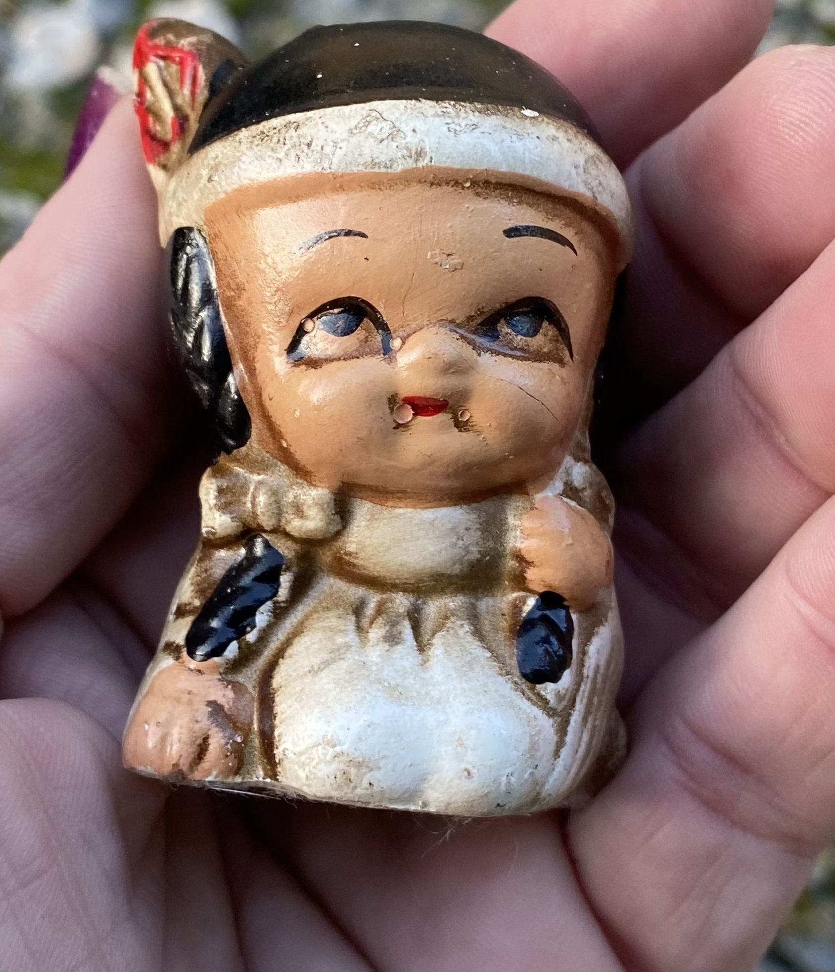 Indian Girl Pepper Shaker