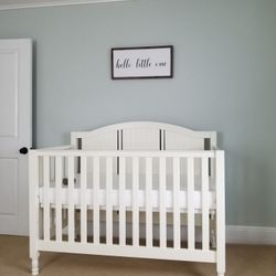 Potyery Barn Catalina Crib With Toddler Bed Conversion Kit